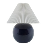 Modern European furniture - Pleated White Fabric Table Lamp - www.oroa.com