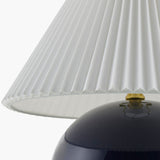 Modern European furniture - Pleated White Fabric Table Lamp - www.oroa.com