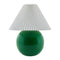 Modern European furniture - Pleated White Fabric Table Lamp - www.oroa.com