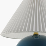Modern European furniture - Pleated White Fabric Table Lamp - www.oroa.com