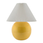 Modern European furniture - Pleated White Fabric Table Lamp - www.oroa.com