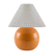 Modern European furniture - Pleated White Fabric Table Lamp - www.oroa.com
