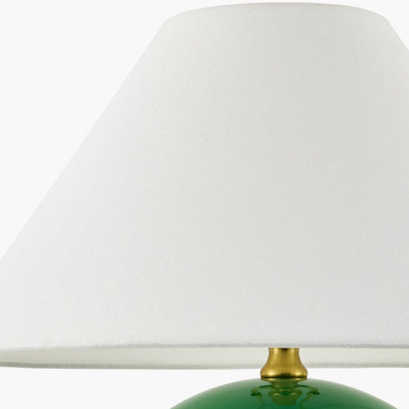 Modern European furniture - White Empire Fabric Table Lamp - www.oroa.com