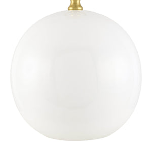   White Empire Fabric Table Lamp | Oroa.com