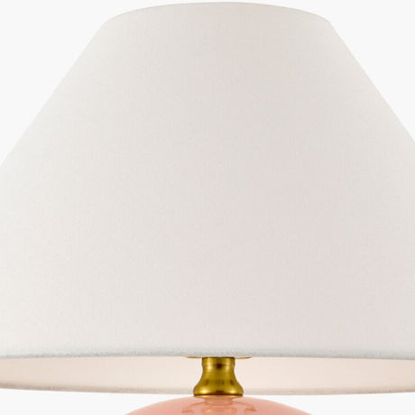Modern European furniture - White Empire Fabric Table Lamp - www.oroa.com