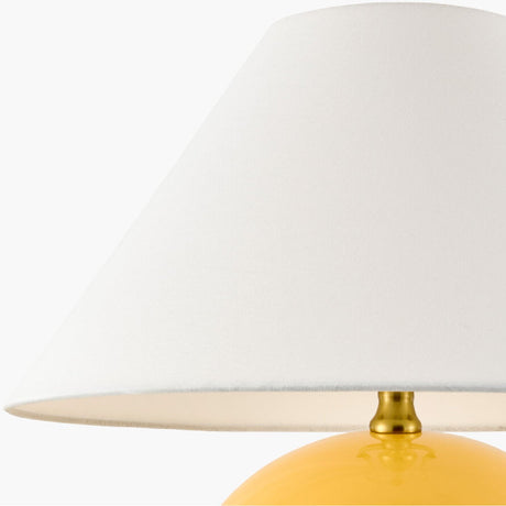 Modern European furniture - White Empire Fabric Table Lamp - www.oroa.com
