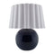 Modern European furniture - Scalloped White Fabric Table Lamp - www.oroa.com