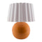 Modern European furniture - Scalloped White Fabric Table Lamp - www.oroa.com