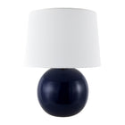 Modern European furniture - Glazed Globe Ceramic Table Lamp - www.oroa.com