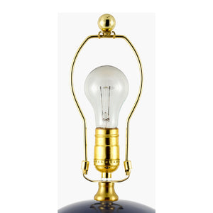   Modern European furniture - Glazed Globe Ceramic Table Lamp - www.oroa.com | Oroa.com