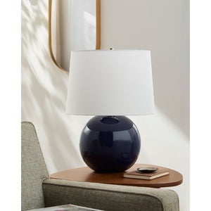   Modern European furniture - Glazed Globe Ceramic Table Lamp - www.oroa.com | Oroa.com