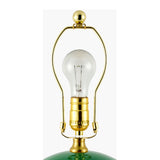 Modern European furniture - Glazed Globe Ceramic Table Lamp - www.oroa.com