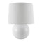 Modern European furniture - Glazed Globe Ceramic Table Lamp - www.oroa.com