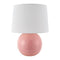 Modern European furniture - Glazed Globe Ceramic Table Lamp - www.oroa.com