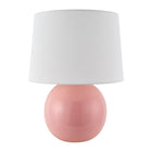 Modern European furniture - Glazed Globe Ceramic Table Lamp - www.oroa.com