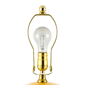   Modern European furniture - Glazed Globe Ceramic Table Lamp - www.oroa.com | Oroa.com