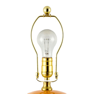   Modern European furniture - Glazed Globe Ceramic Table Lamp - www.oroa.com | Oroa.com