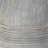 Modern European furniture - Glazed Gray Ceramic Table Lamp - www.oroa.com