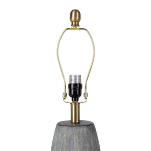   Modern European furniture - Glazed Gray Ceramic Table Lamp - www.oroa.com | Oroa.com