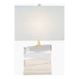 Modern European furniture - Clear Crystal Accent Table Lamp - www.oroa.com