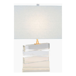   Clear Crystal Accent Table Lamp | Oroa.com