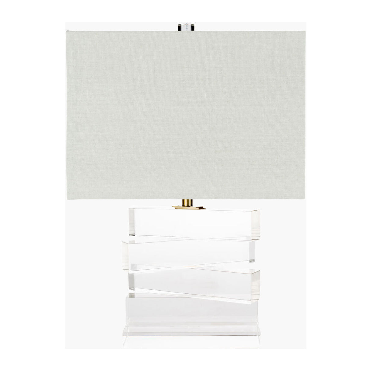   Clear Crystal Accent Table Lamp | Oroa.com