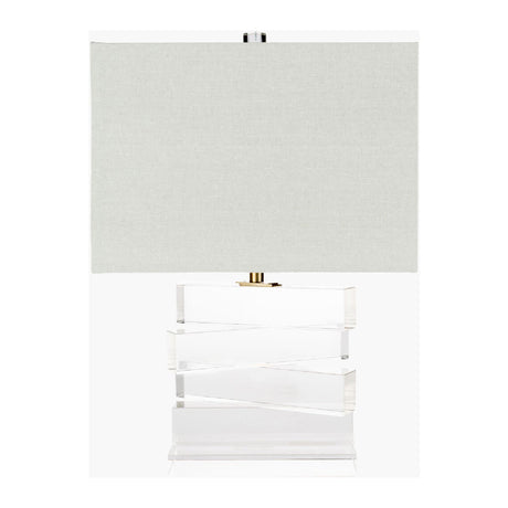 Modern European furniture - Clear Crystal Accent Table Lamp - www.oroa.com