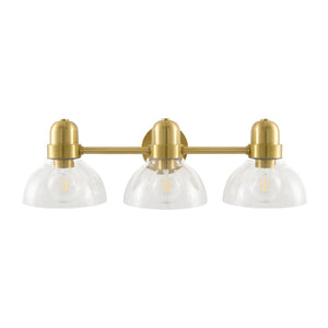   Modern European furniture - Clear Glass Gold Wall Lamp - www.oroa.com | Oroa.com