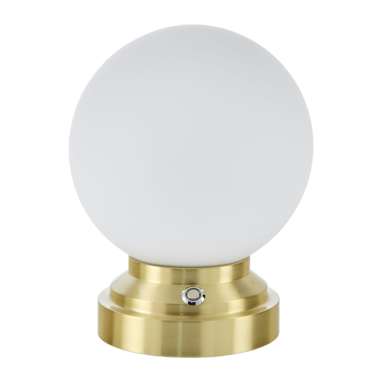   White Glass Globe Table Lamp | Oroa.com