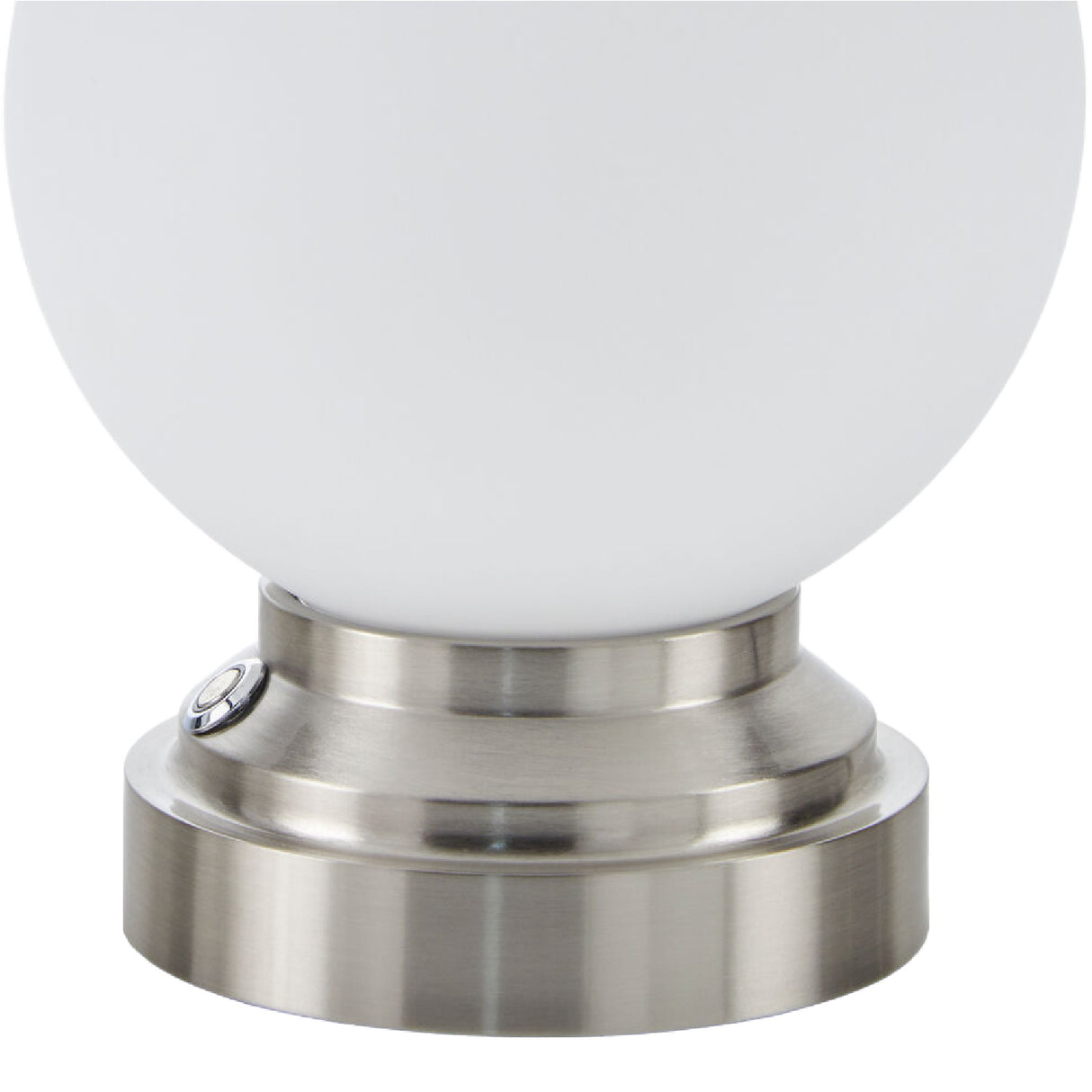   White Glass Globe Table Lamp | Oroa.com