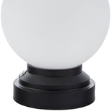 Modern European furniture - White Glass Globe Table Lamp - www.oroa.com
