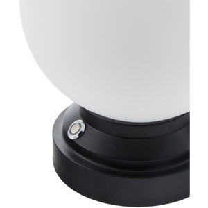   White Glass Globe Table Lamp | Oroa.com
