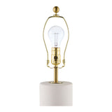 Modern European furniture - White Ceramic Modern Table Lamp - www.oroa.com