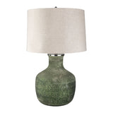 Modern European furniture - Sandblasted Green Glass Table Lamp - www.oroa.com