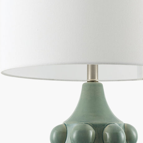 Modern European furniture - Bobbled Ceramic Accent Table Lamp - www.oroa.com