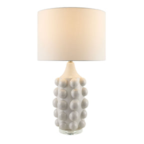 Modern European furniture - Bobbled Ceramic Accent Table Lamp - www.oroa.com
