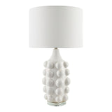 Modern European furniture - Bobbled Ceramic Accent Table Lamp - www.oroa.com