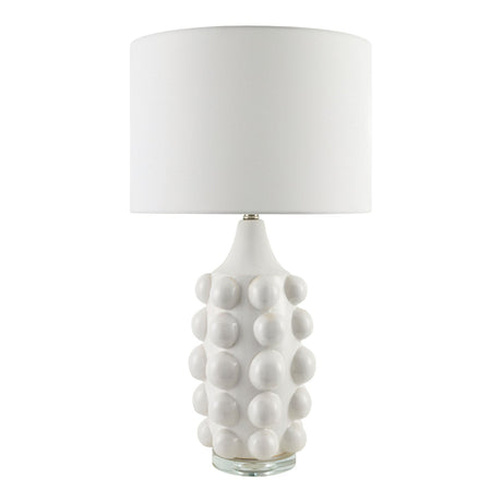 Modern European furniture - Bobbled Ceramic Accent Table Lamp - www.oroa.com