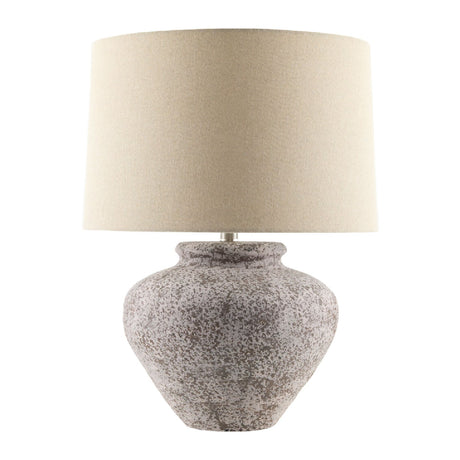 Modern European furniture - Gray Ceramic Accent Table Lamp - www.oroa.com