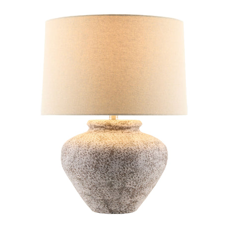   Modern European furniture - Gray Ceramic Accent Table Lamp - www.oroa.com | Oroa.com