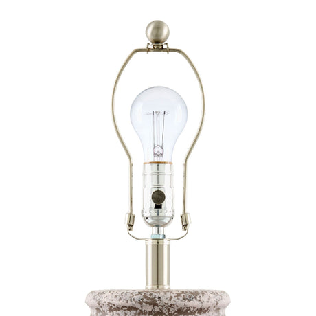 Modern European furniture - Gray Ceramic Accent Table Lamp - www.oroa.com