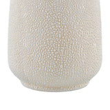 Modern European furniture - Glazed White Ceramic Table Lamp - www.oroa.com