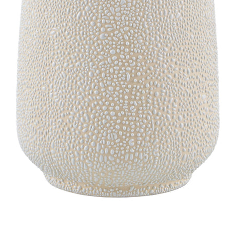 Modern European furniture - Glazed White Ceramic Table Lamp - www.oroa.com