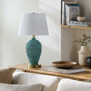   Modern European furniture - Green Ceramic Rose Table Lamp - www.oroa.com | Oroa.com