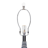 Modern European furniture - Navy Stripes Ceramic Table Lamp - www.oroa.com