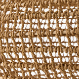 Modern European furniture - Brown Woven 2-Tier Pendant Lamp - www.oroa.com