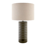 Modern European furniture - Glazed Ceramic Accent Table Lamp - www.oroa.com