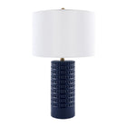 Modern European furniture - Glazed Ceramic Accent Table Lamp - www.oroa.com