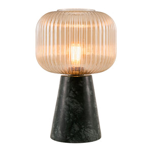   Green Marble Accent Table Lamp | Oroa.com