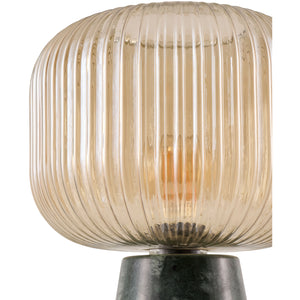   Green Marble Accent Table Lamp | Oroa.com